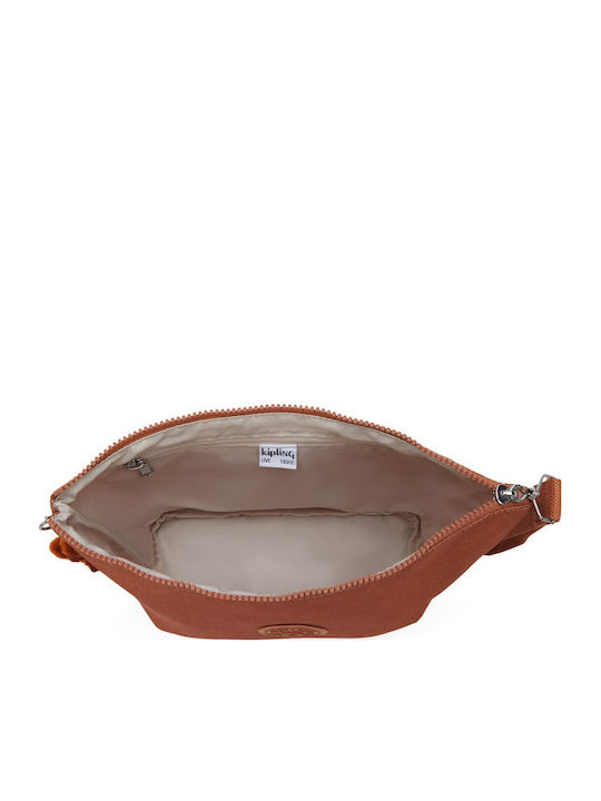 Kipling Τσαντάκι Χειρός Naomi Pouch L Copper Glimmer