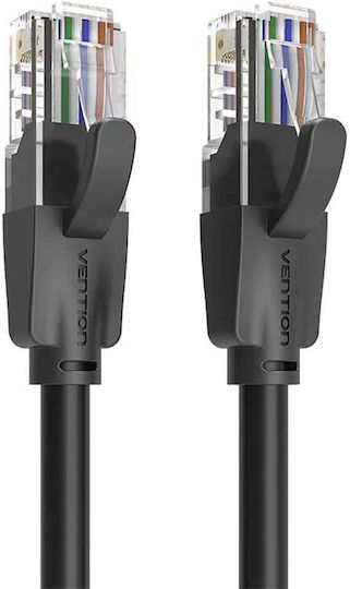 Vention U/UTP Cat.6 (Gigabit) Cablu de Rețea Ethernet 1.5m Negru