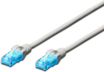 Digitus U/UTP Kat.5e Ethernet Netzwerkkabel 3m Grau