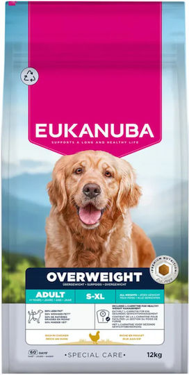 Eukanuba Daily Care 12kg Trockenfutter für Erwachsene Hunde Mittlere Rassen