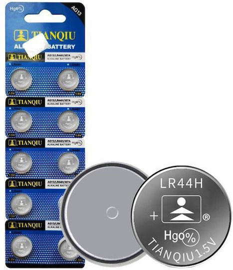 Batterien Alkalisch für Uhren LR44 1.5V 10Stück