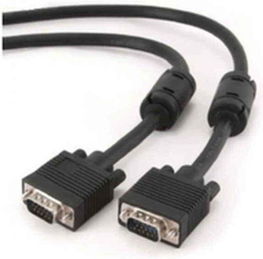 Cablexpert VGA male to VGA male Black 5m Cable (CC-PPVGA-5M-B)