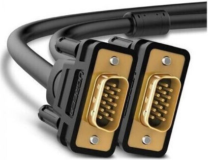 Ugreen Cable VGA male - VGA male Μαύρο 3m (11631)