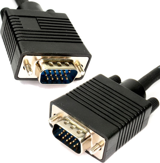 MediaRange Кабел VGA мъжки - VGA мъжки Черен 15м (MRCS112)