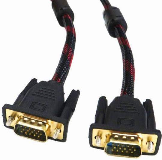 Comp Kabel VGA-Stecker - VGA-Stecker Schwarz 5m (CABLE-177/5)