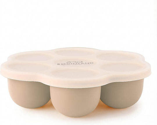 Bocioland Set De Masă Din Plastic Pentru Copii Frozen 0.065 Litri Bej 7 X 7 Cm
