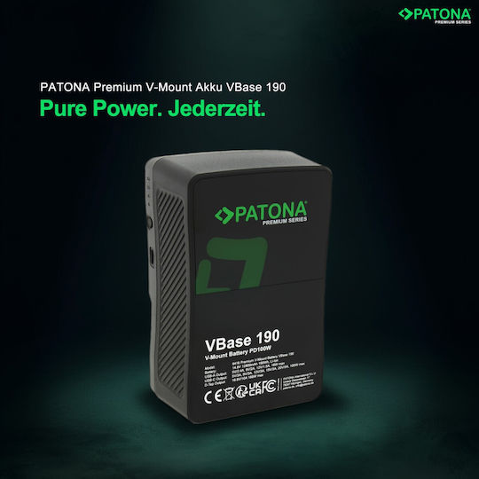 Patona Dsr 250p 600p 650p 652p Μπαταρία Φωτογραφικής Μηχανής 13200mAh Συμβατή με Sony