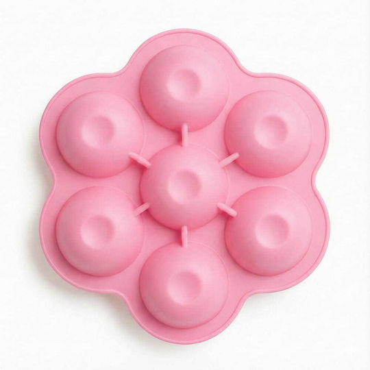 Bocioland Set De Masă Din Plastic Pentru Copii Frozen 0.065 Litri Roz 7 X 7 Cm