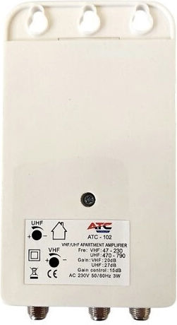 ATC LTE 27dB 102dBμV Ενισχυτής Γραμμής