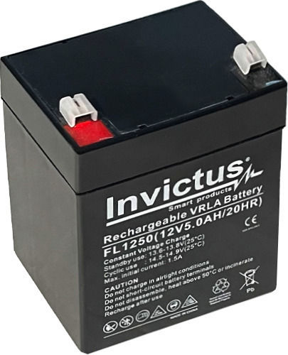 Invictus Батерия UPS с Капацитет 5Ах и Напрежение 12V 07.02.0180 1бр