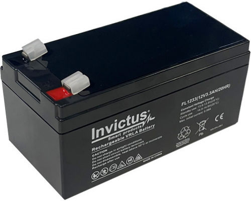 Invictus Батерия UPS с Капацитет 3.3Ах и Напрежение 12V 07.02.0179 1бр