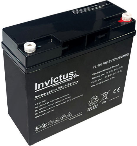 Invictus Батерия UPS с Капацитет 17Ах и Напрежение 12V 07.02.0182 1бр