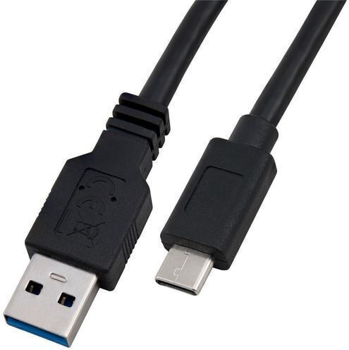LogiLink USB 2.0 Cable USB-C male - USB-A 15W Μαύρο 3m CU0171