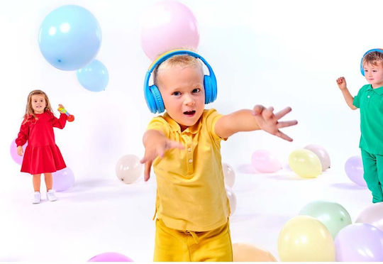 GoGEN Decko Slechyduo Wireless / Wired On Ear Headphones with 45 hours of Operation Blue
