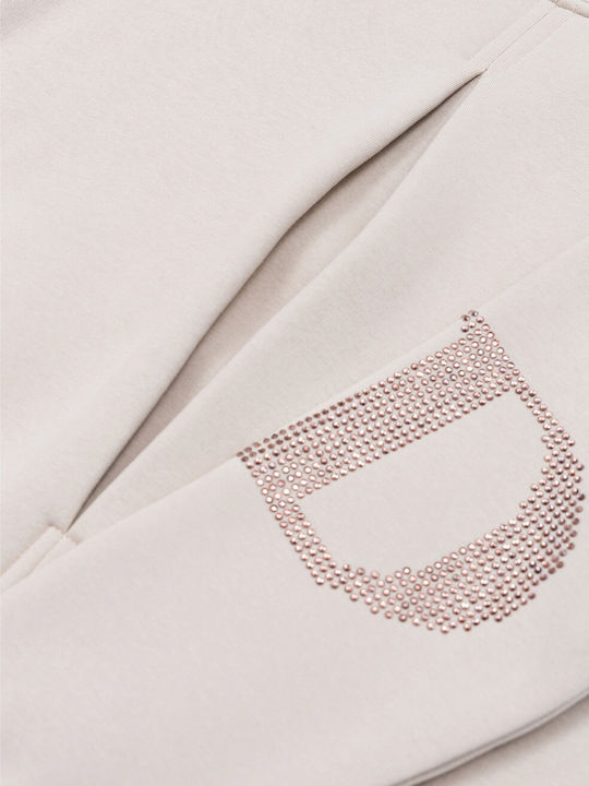 Kids Sweatpants Set Beige