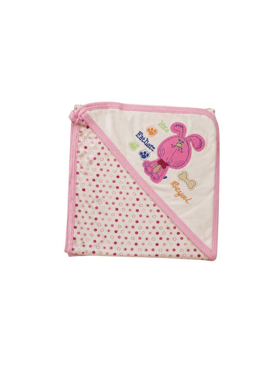 Esthisis Cotton Flannel Swaddle Blanket Pink 95x80cm