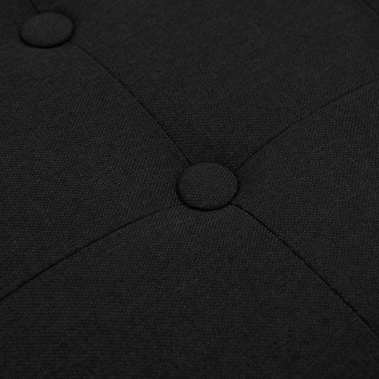 Bankhocker mit Stauraum Hölzernes Schwarze