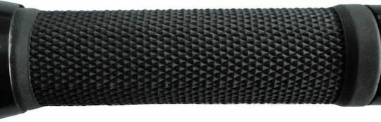 M-Wave Cloud 410480 Χειρολαβές Ποδηλάτου σε Μαύρο Χρώμα 130mm από καουτσούκ
