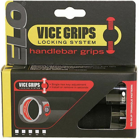 Velo Light Foam Screw 410351 Anatomici Mânere pentru ghidon de bicicletă în Culoare Negru