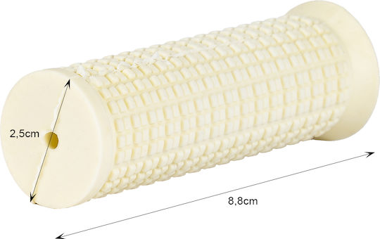 MalTrack Mânere Anatomice Pentru Ghidon De Bicicletă Bej De 88mm Din Cauciuc