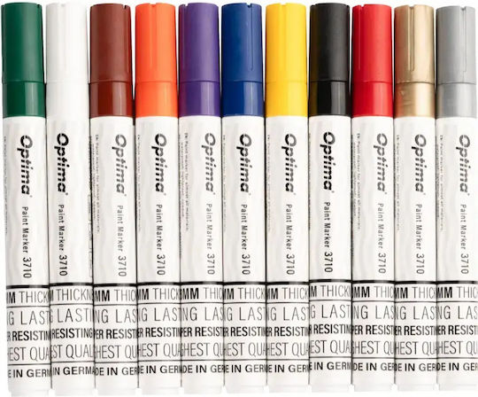 Optima Μαρκαδόρος Yellow 4.5mm