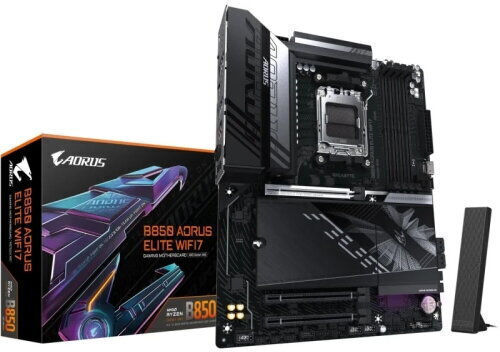 Gigabyte B850 AORUS ELITE WIFI7 Mainboard ATX mit AMD AM5 Sockel