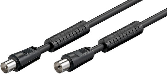 ATC Rf Cablu Antenă Coaxial de sex masculin - Coaxial de sex feminin Negru 3m (03.003.0165)