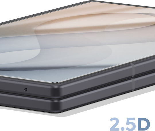 Amorus Galaxy Z Fold8 Äußere Displayschutzfolie 9h Abgeschrägter Gehärteter Glas Transparent