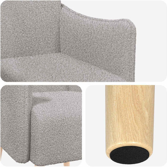 Relax 60x65x76cm Open Grey Relax 60x65x76cm Open Grey