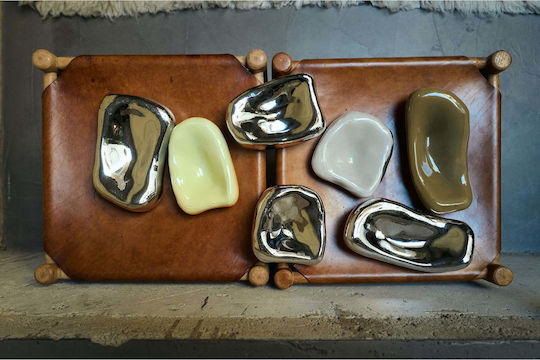 Decorative Glass Chrome Sculpture Hkliving 23.5x11.4x7cm