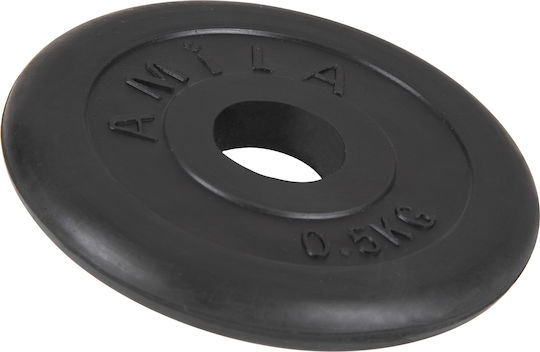 AMILA Set Discuri Cauciucate 1 x 0.5kg Ø28mm