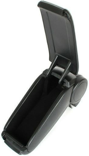 Car Leather Armrest Opel Corsa E 2014+ Black