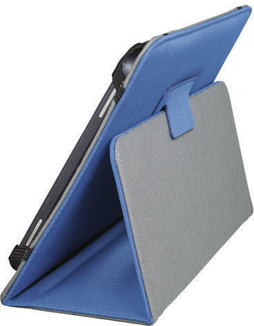 HAMA Strap Flip Cover Blue (9.5 - 11 Inch Tablets)
