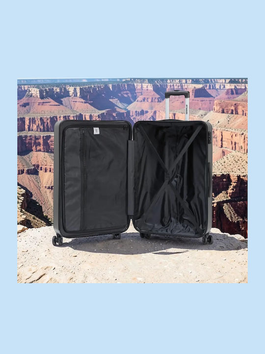 CAT Rockford Suitcases Hard Grey Set 2pcs