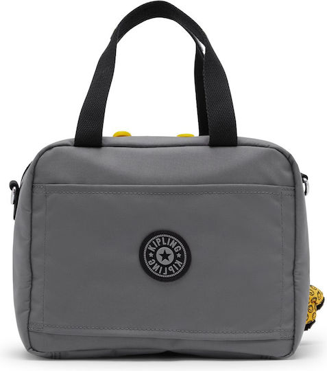 Kipling Kids' Lunch Snack Bag 8 Litre Grey 20x13.5x25cm