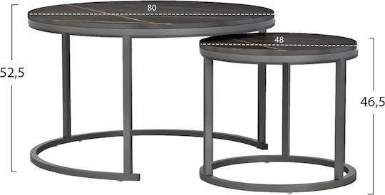 HomeMarkt Σετ Σαλονιού 3τμχ HM11385