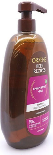 Orzene Beer Recipes Gerste Bier + Granatapfel Shampoos Glanz für Gefärbt Haare 750ml