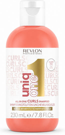 Revlon Uniq One All In One Шампоан Възстановяване И Подхранване И Обем За Къдрава Коса 230мл