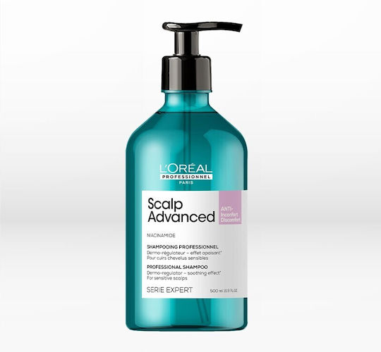 L'Oréal Professionnel Serie Expert Scalp Advanced Anti-discomfort Шампоан за Чувствителен Скалп за Крехка Коса 500ml