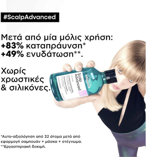 L'Oréal Professionnel Serie Expert Scalp Advanced Anti-discomfort Шампоан за Чувствителен Скалп за Крехка Коса 500ml