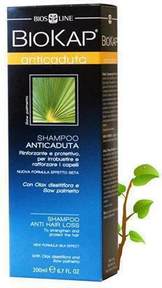 Biokap Anticaduta Shampoos gegen Haarausfall für Zerbrechlich Haare 200ml