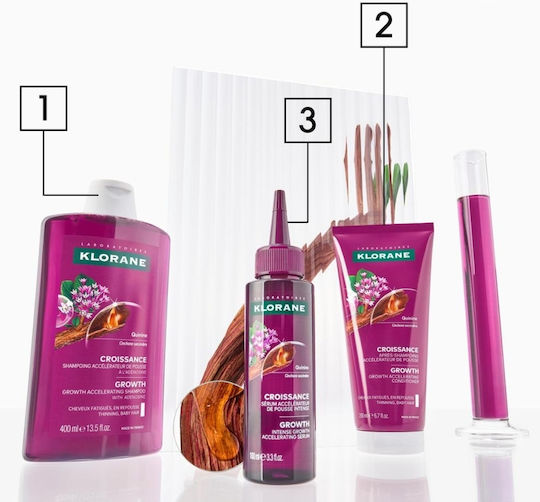 Klorane Quinine Length Nourishing/Reconstructing & Shine Shampoo for All Hair Types 400ml