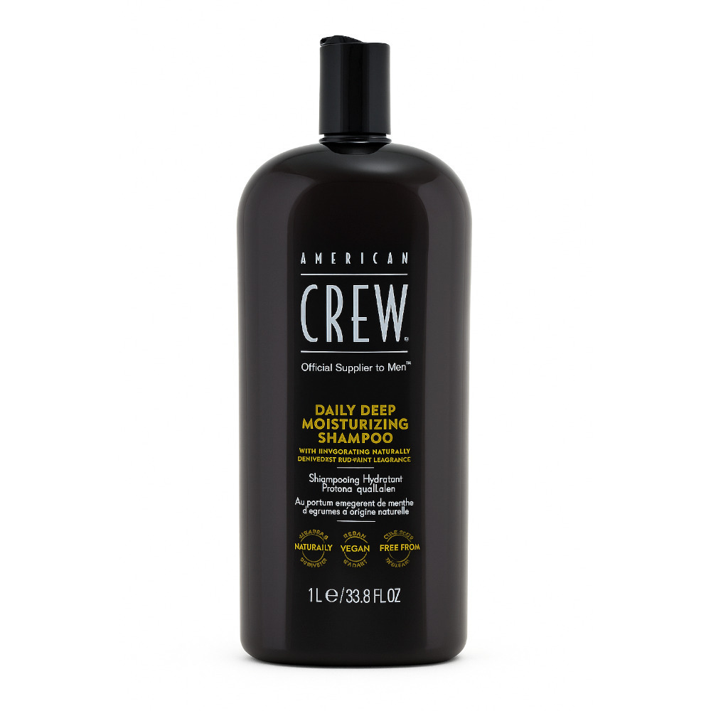 American Crew Daily Deep Moisturizing Σαμπουάν Βαθύ Καθαρισμού για Όλους τους Τύπους Μαλλιών 1000ml