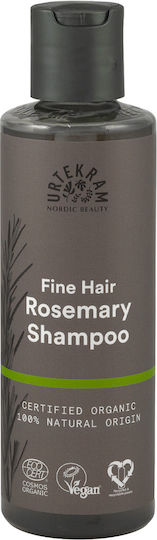 Urtekram Rosemary Fine Hair Organic Shampoos gegen Haarausfall für Zerbrechlich Haare 250ml