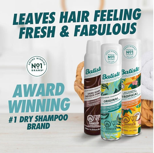 Batiste Rose Gold Dry Shampoos for All Hair Types 200ml