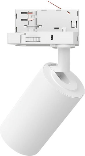 Braytron Μονό Σποτ με Ντουί GU10 σε Λευκό Χρώμα