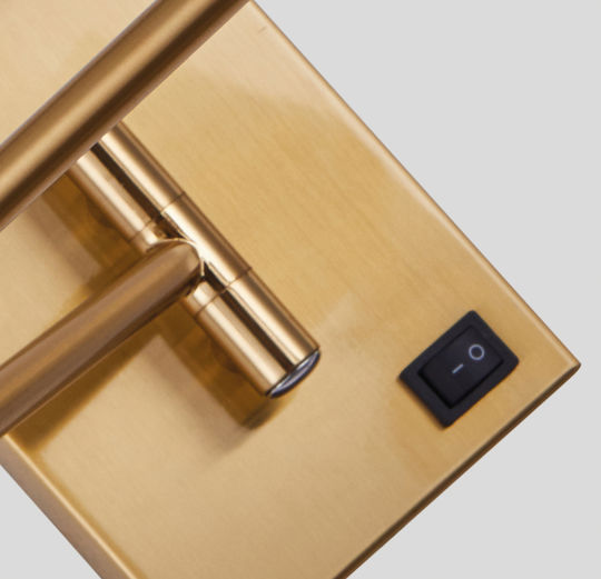 Home Lighting Μονό Σποτ με Ντουί E27 σε Χρυσό Χρώμα