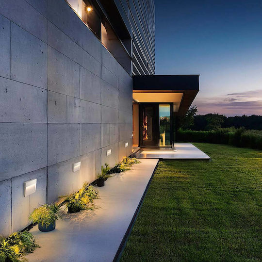 Bot Lighting Wall-Mounted Outdoor Ceiling Light LED IP65 with Adjustable White Light