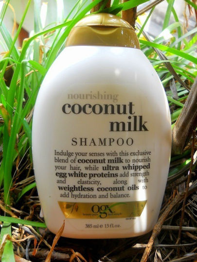 OGX Nourishing + Coconut Milk Шампоан Възстановяване/Подхранване и Хидратация за Всички Типове Коса 385ml