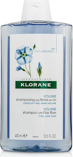 Klorane Linum Σαμπουάν Όγκου για Εύθραυστα Μαλλιά 200ml